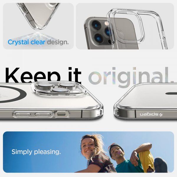 Spigen iPhone 14 Pro Cover Ultra Hybrid MagFit Graphite