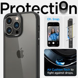 Spigen iPhone 14 Pro Cover Ultra Hybrid Matte Black