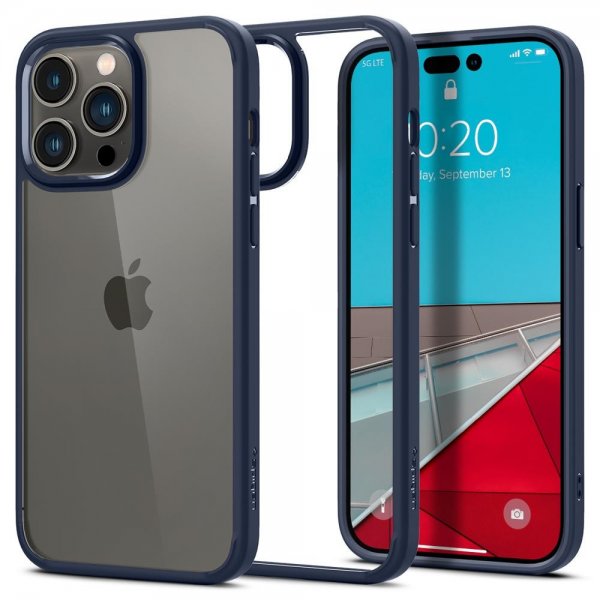 Spigen iPhone 14 Pro Cover Ultra Hybrid Navy Blue