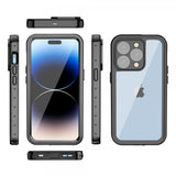 Redpepper iPhone 14 Pro Cover Vandafvisende IP68 Sort