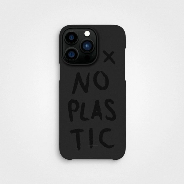 agood company iPhone 14 Pro Cover Plantebaseret No Plastic Charcoal Black