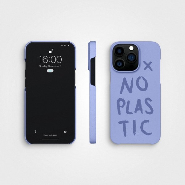 agood company iPhone 14 Pro Cover Plantebaseret Ingen Plastik Vista Blue