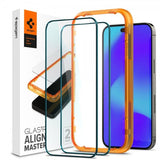 Spigen iPhone 14 Pro Skærmbeskyttelse GLAS.tR ALIGNmaster 2-pak