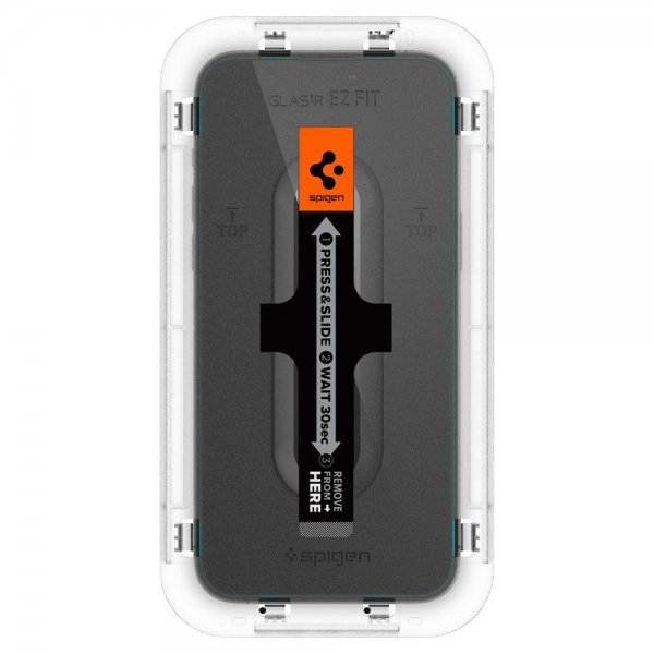Spigen iPhone 14 Pro Skærmbeskyttelse GLAS.tR EZ Fit 2-pak