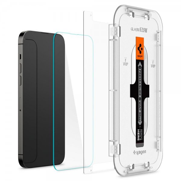Spigen iPhone 14 Pro Skærmbeskyttelse GLAS.tR EZ Fit 2-pak