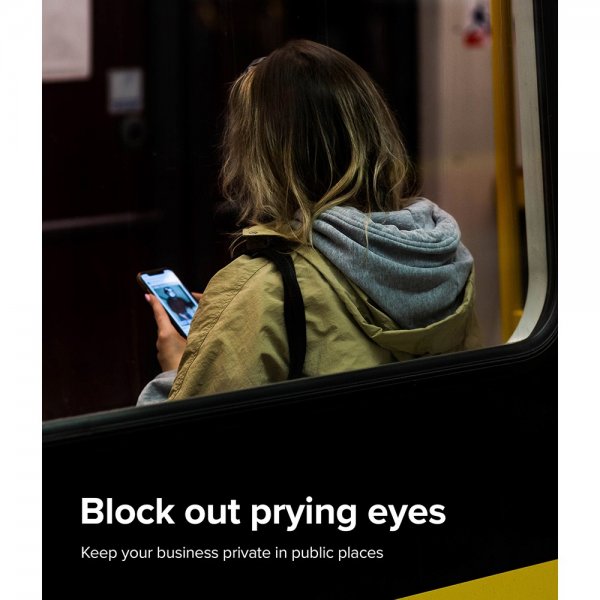 Ringke iPhone 14 Pro Skærmbeskyttelse Privacy Glass