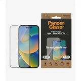 PanzerGlass iPhone 14 Pro Skærmbeskyttelse Ultra-Wide Fit EasyAligner
