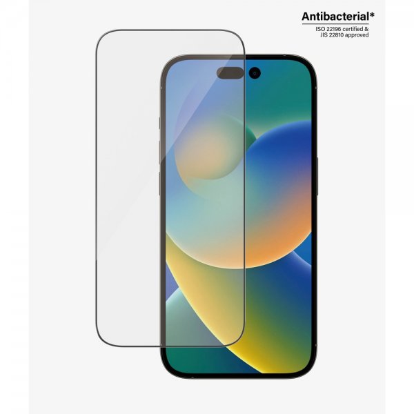 PanzerGlass iPhone 14 Pro Skærmbeskyttelse Ultra-Wide Fit EasyAligner
