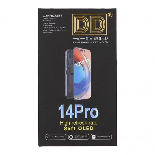 iPhone 14 Pro Soft OLED Display High Quality Sort(DD brand)