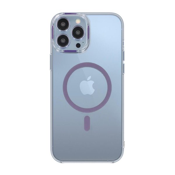 iPhone 14 Pro Cover TPU MagSafe Lilla