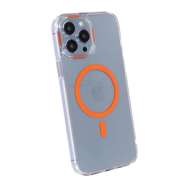 iPhone 14 Pro Cover TPU MagSafe Orange