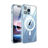 Rvelon iPhone 14 Pro Cover TPU MagSafe Gennemsigtig