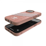 Adidas iPhone 14 Cover 3 Stripes Snap Case Alligator Pink