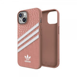Adidas iPhone 14 Cover 3 Stripes Snap Case Alligator Pink