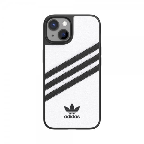 Adidas iPhone 14 Cover 3 Stripes Snap Case Hvid Sort