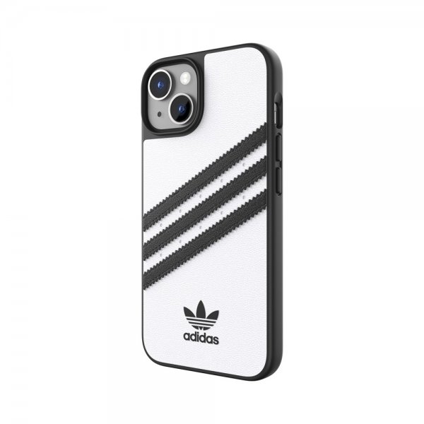 Adidas iPhone 14 Cover 3 Stripes Snap Case Hvid Sort