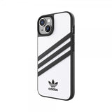 Adidas iPhone 14 Cover 3 Stripes Snap Case Hvid Sort