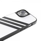 Adidas iPhone 14 Cover 3 Stripes Snap Case Hvid Sort