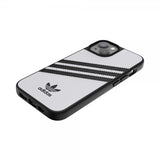 Adidas iPhone 14 Cover 3 Stripes Snap Case Hvid Sort