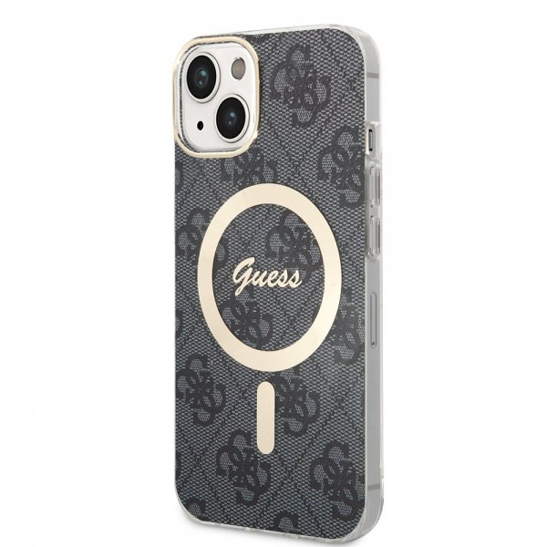 Guess iPhone 14 Cover 4G Pattern MagSafe Sort