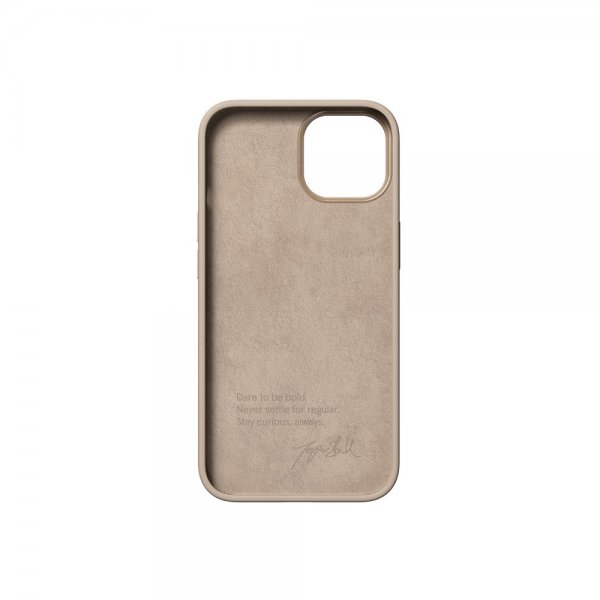 Nudient iPhone 14 Cover Bold Linen Beige