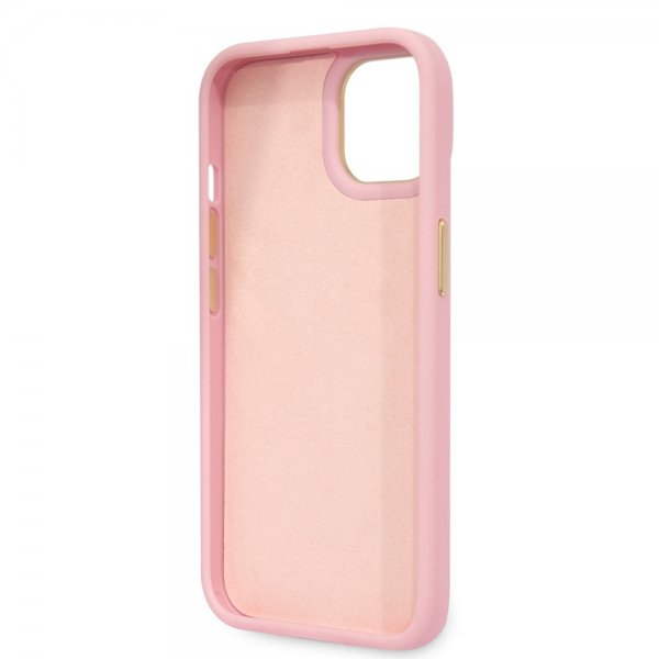 Guess iPhone 14 Cover Croco Rosa
