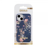 Onsala iPhone 13/iPhone 14 Cover Fashion Edition Dark Flower