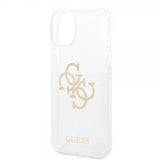 Guess iPhone 14 Cover Full Glitter Transparent
