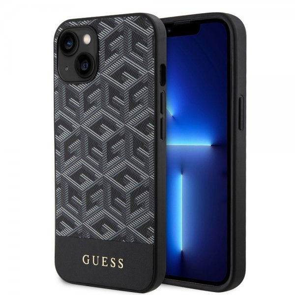 Guess iPhone 14 Cover G Cube MagSafe Sort