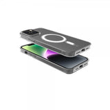 Celly iPhone 14 Cover GELSKINMAG MagSafe Transparent