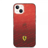 Ferrari iPhone 14 Cover Gradient Scuderia Rød