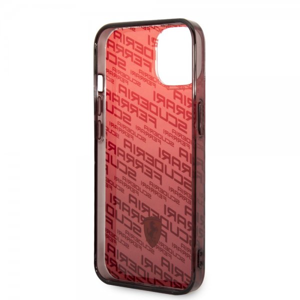 Ferrari iPhone 14 Cover Gradient Scuderia Rød
