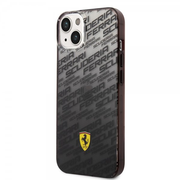 Ferrari iPhone 14 Cover Gradient Scuderia Sort
