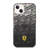 Ferrari iPhone 14 Cover Gradient Scuderia Sort