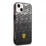 Ferrari iPhone 14 Cover Gradient Scuderia Sort