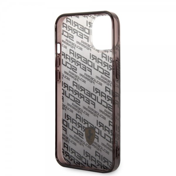 Ferrari iPhone 14 Cover Gradient Scuderia Sort