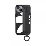 Adidas iPhone 14 Cover Handstrap Case Sort Hvid