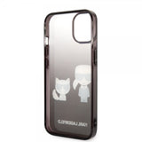 Karl Lagerfeld iPhone 14 Cover Karl & Choupette Gradient Sort