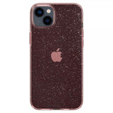 Spigen iPhone 14 Cover Liquid Crystal Glitter Rose Quartz
