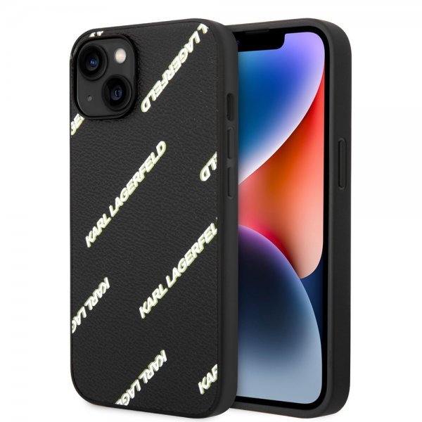 Karl Lagerfeld iPhone 14 Cover Logomania Sort
