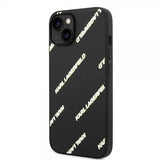 Karl Lagerfeld iPhone 14 Cover Logomania Sort