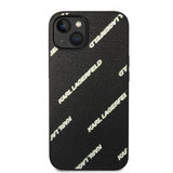 Karl Lagerfeld iPhone 14 Cover Logomania Sort