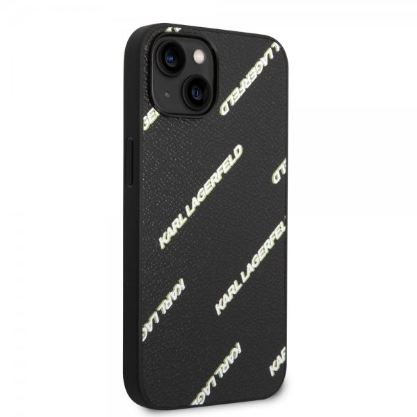 Karl Lagerfeld iPhone 14 Cover Logomania Sort