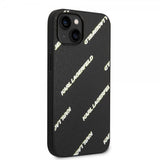 Karl Lagerfeld iPhone 14 Cover Logomania Sort
