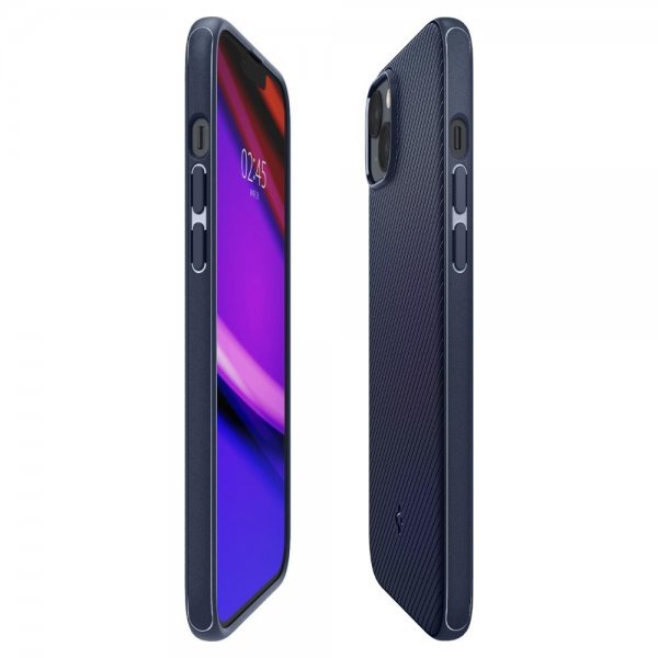 Spigen iPhone 14 Cover Mag Armor MagFit Navy Blue