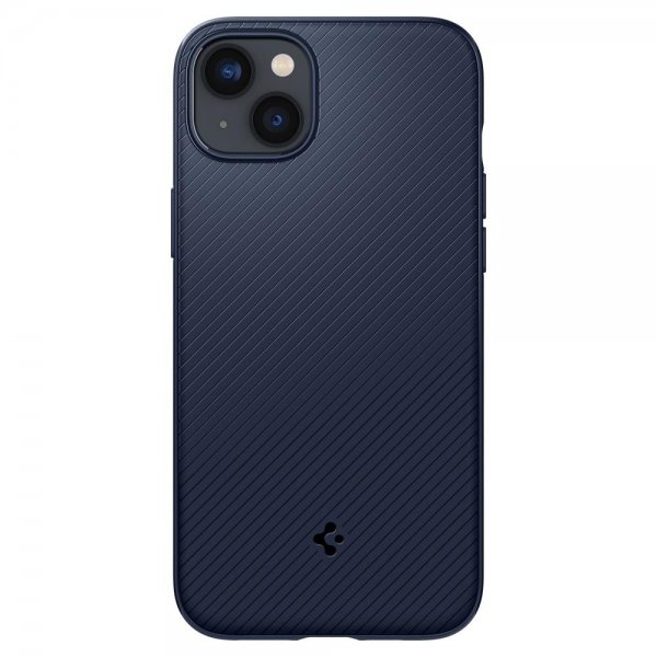 Spigen iPhone 14 Cover Mag Armor MagFit Navy Blue