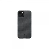 Pitaka iPhone 14 Cover MagEZ Case 3 Sort/Grå Twill