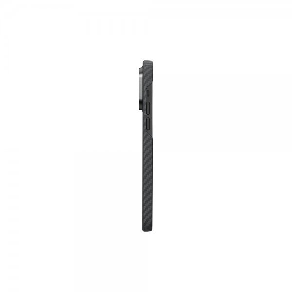 Pitaka iPhone 14 Cover MagEZ Case 3 Sort/Grå Twill