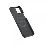 Pitaka iPhone 14 Cover MagEZ Case 3 Sort/Grå Twill