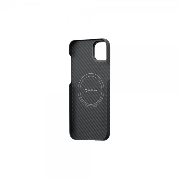 Pitaka iPhone 14 Cover MagEZ Case 3 Sort/Grå Twill